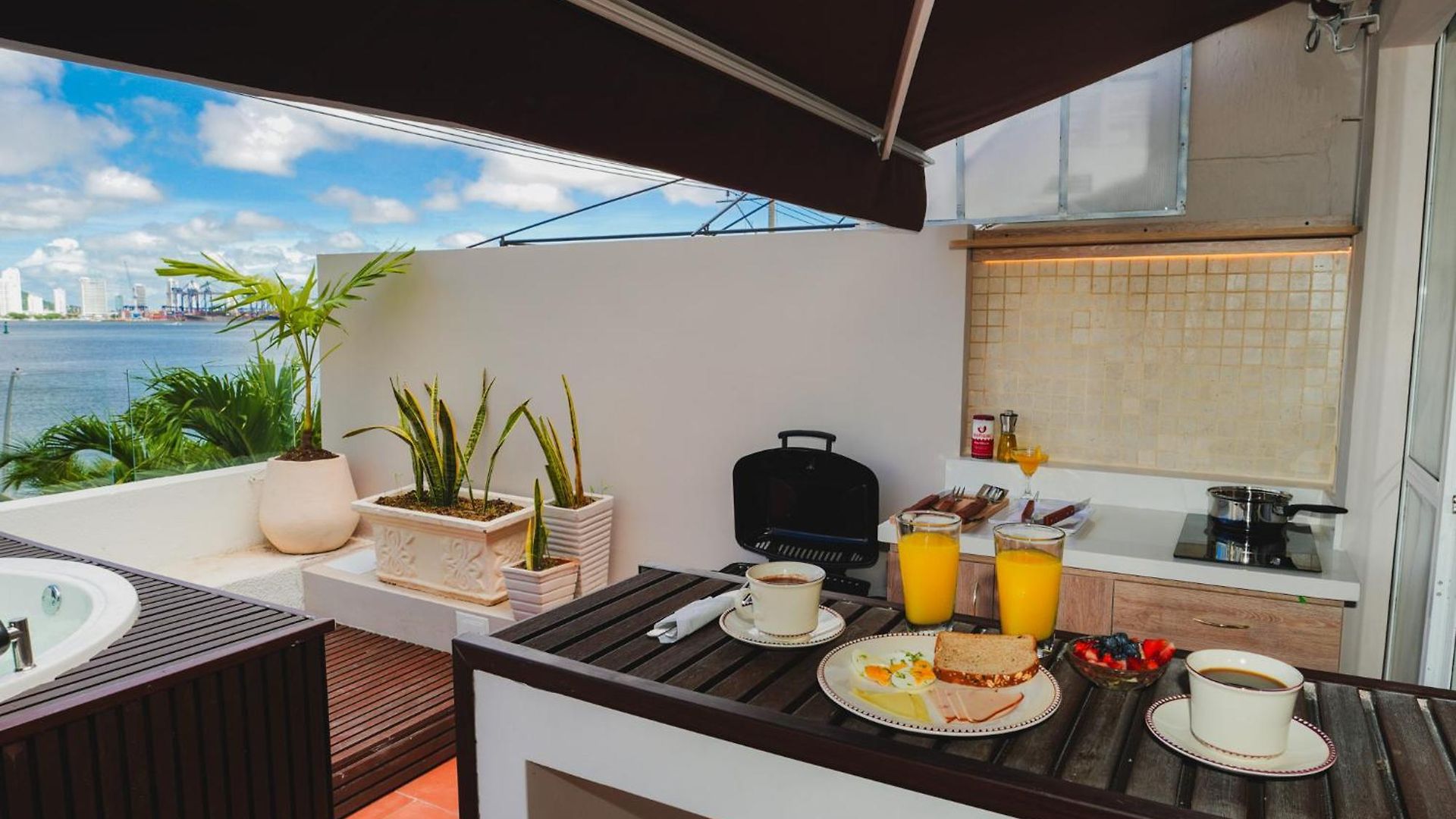 Apartamento Premium Con Terraza Y Jacuzzi Privado Cartagena