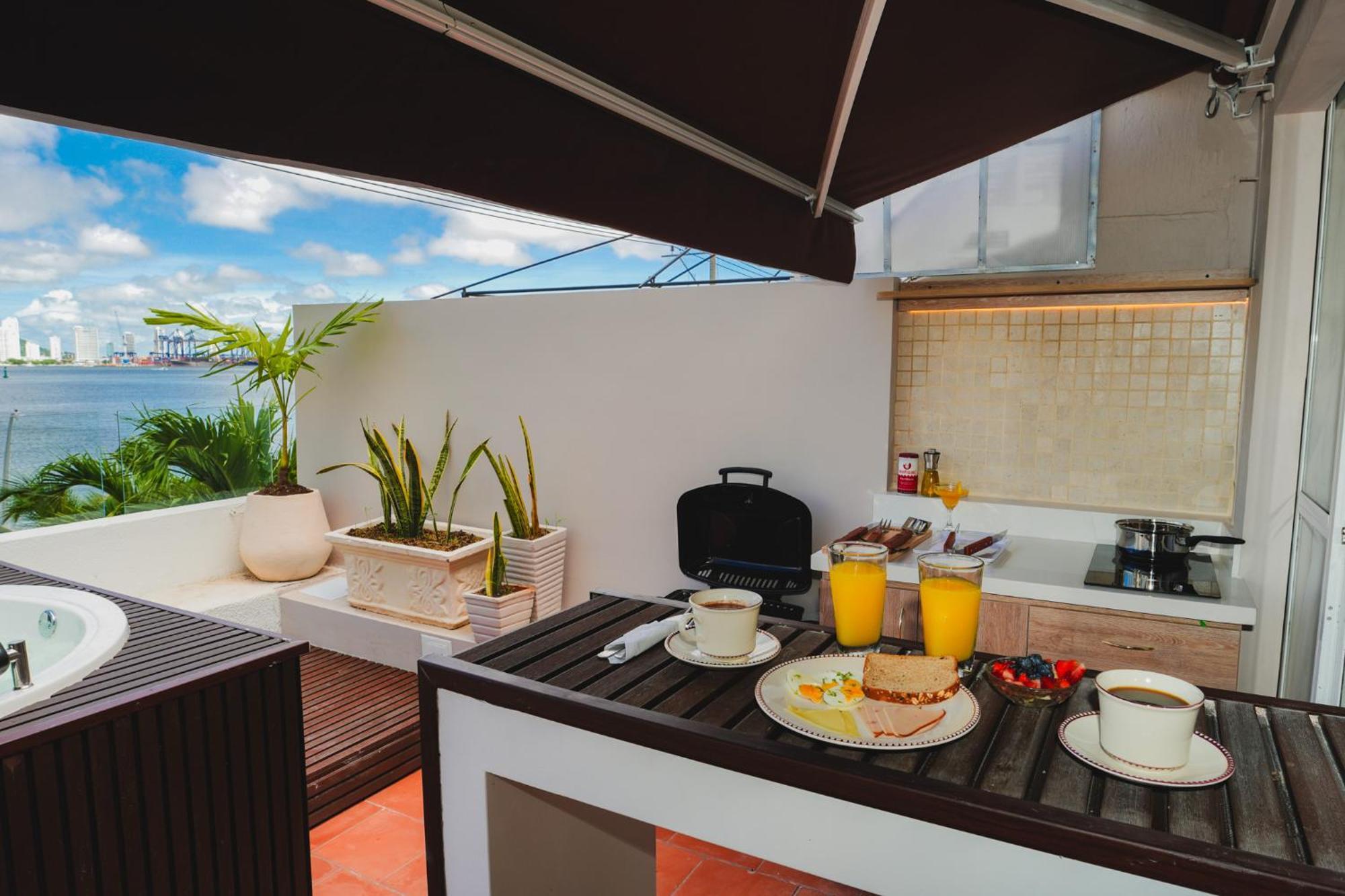Apartamento Premium Con Terraza Y Jacuzzi Privado Cartagena